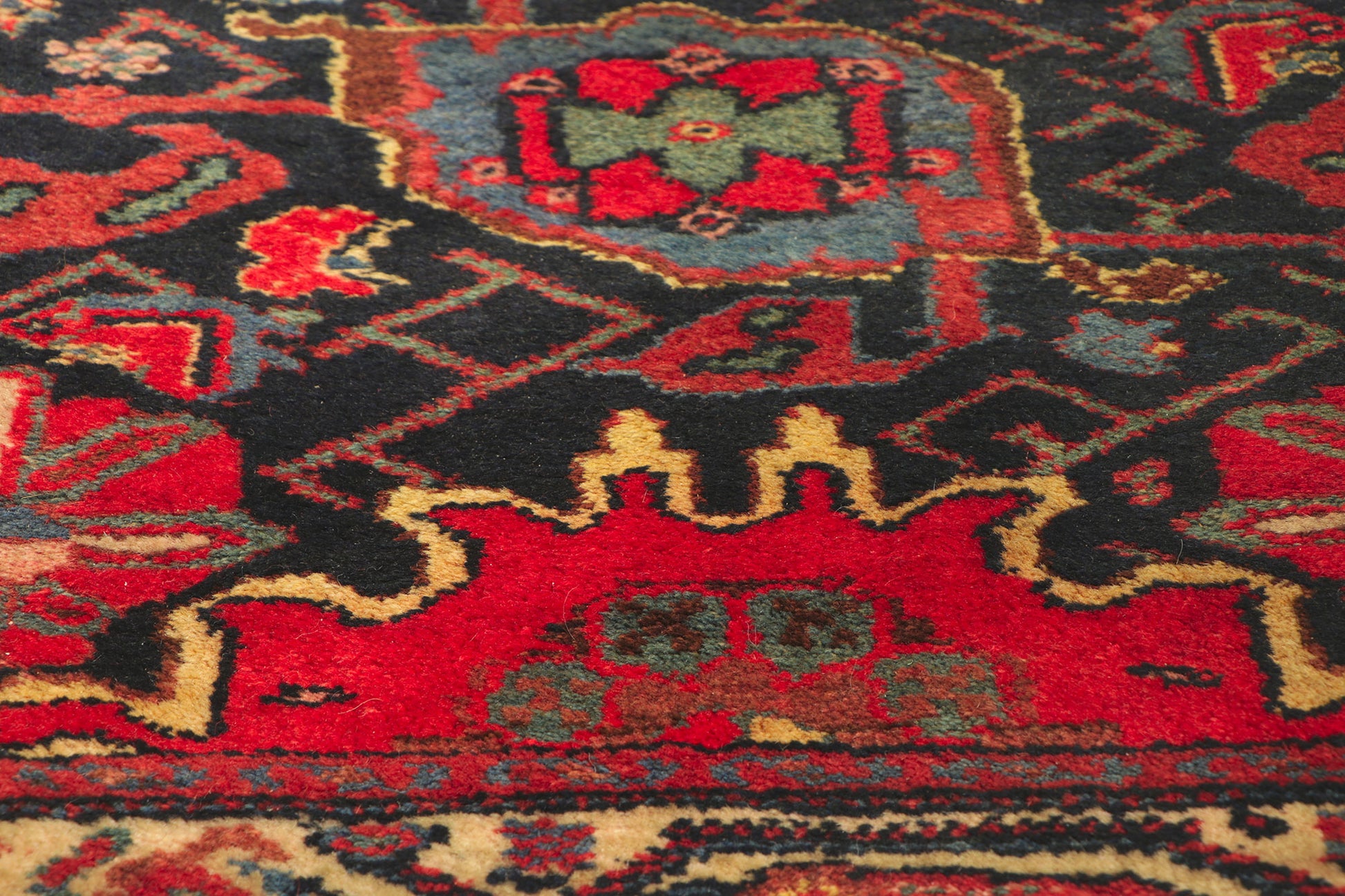3 x 20 Antique Persian Bibikabad Runner 78523