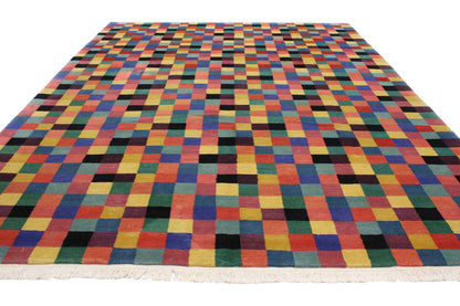 9 x 13 Vintage Tibetan Rug 76815