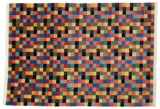 9 x 13 Vintage Tibetan Rug 76815