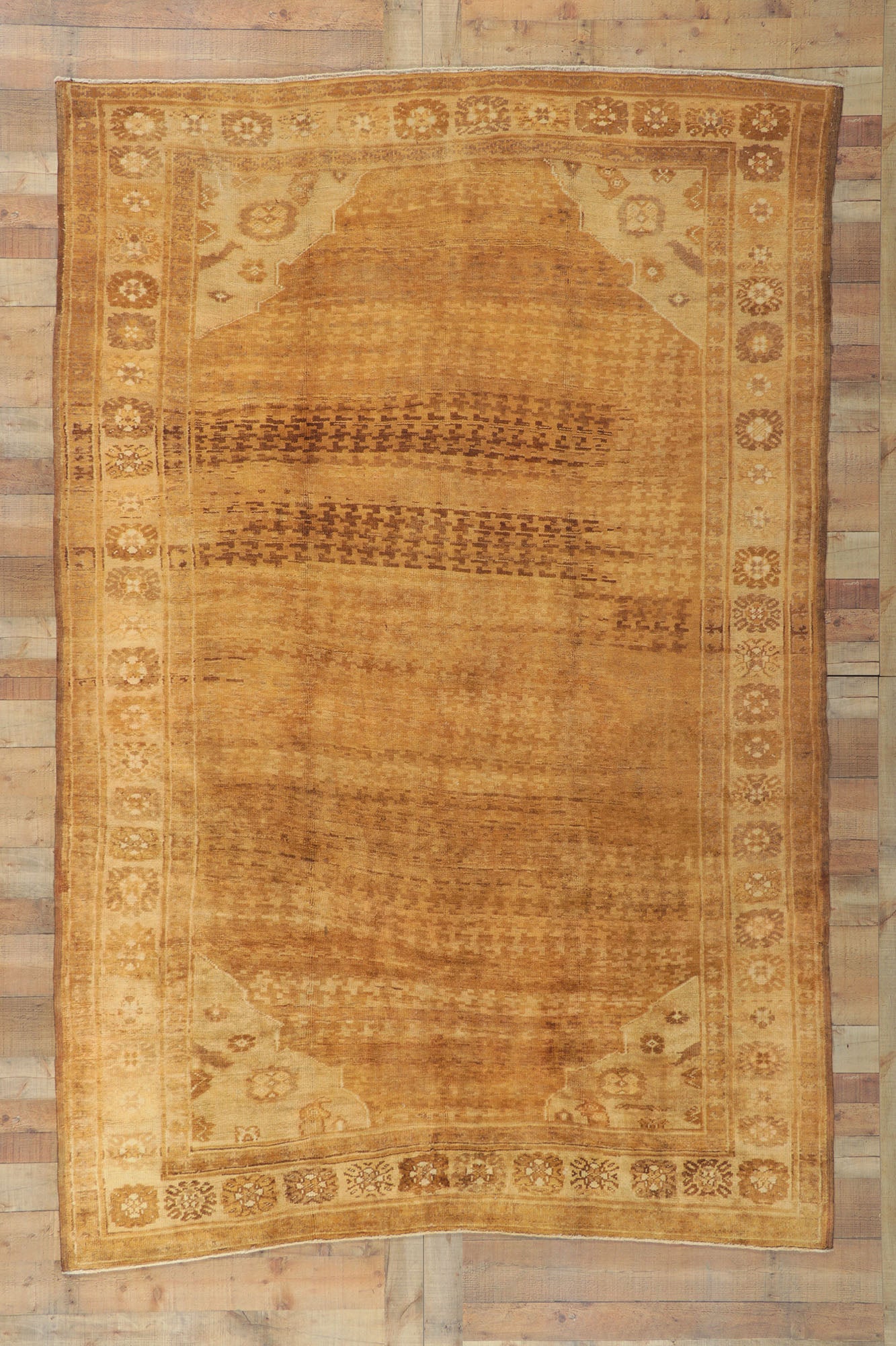 7 x 10 Antique Turkish Kars Rug 50388