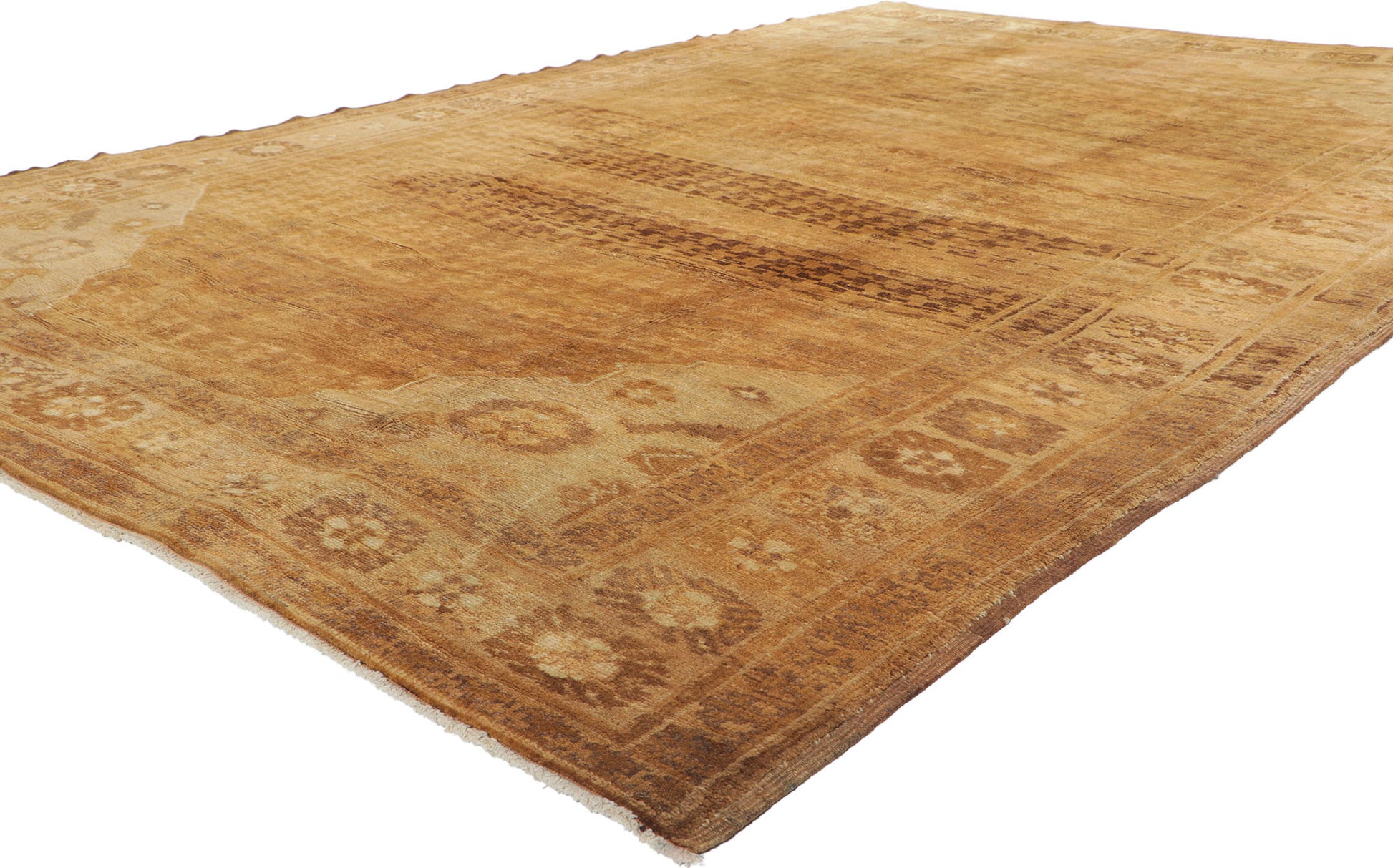 7 x 10 Antique Turkish Kars Rug 50388