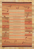 ​7 x 10 Laila Karttunen Vintage Finnish Flatweave Rug 78466
