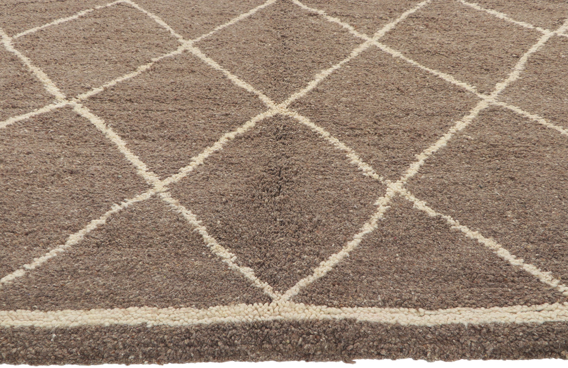 7 x 10 Vintage Moroccan Beni Ourain Rug 78368
