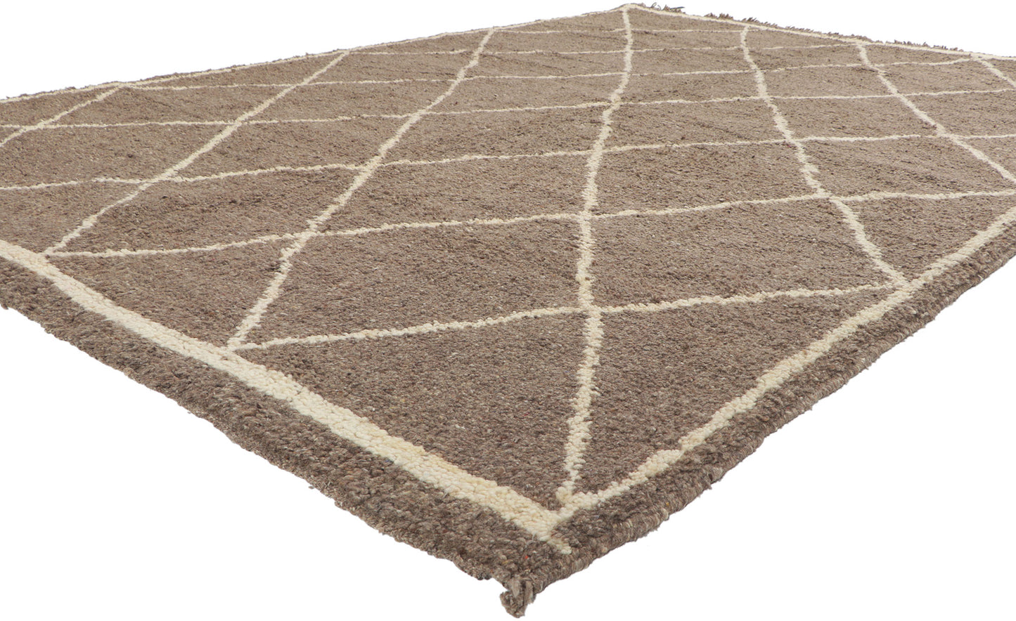 7 x 10 Vintage Moroccan Beni Ourain Rug 78368