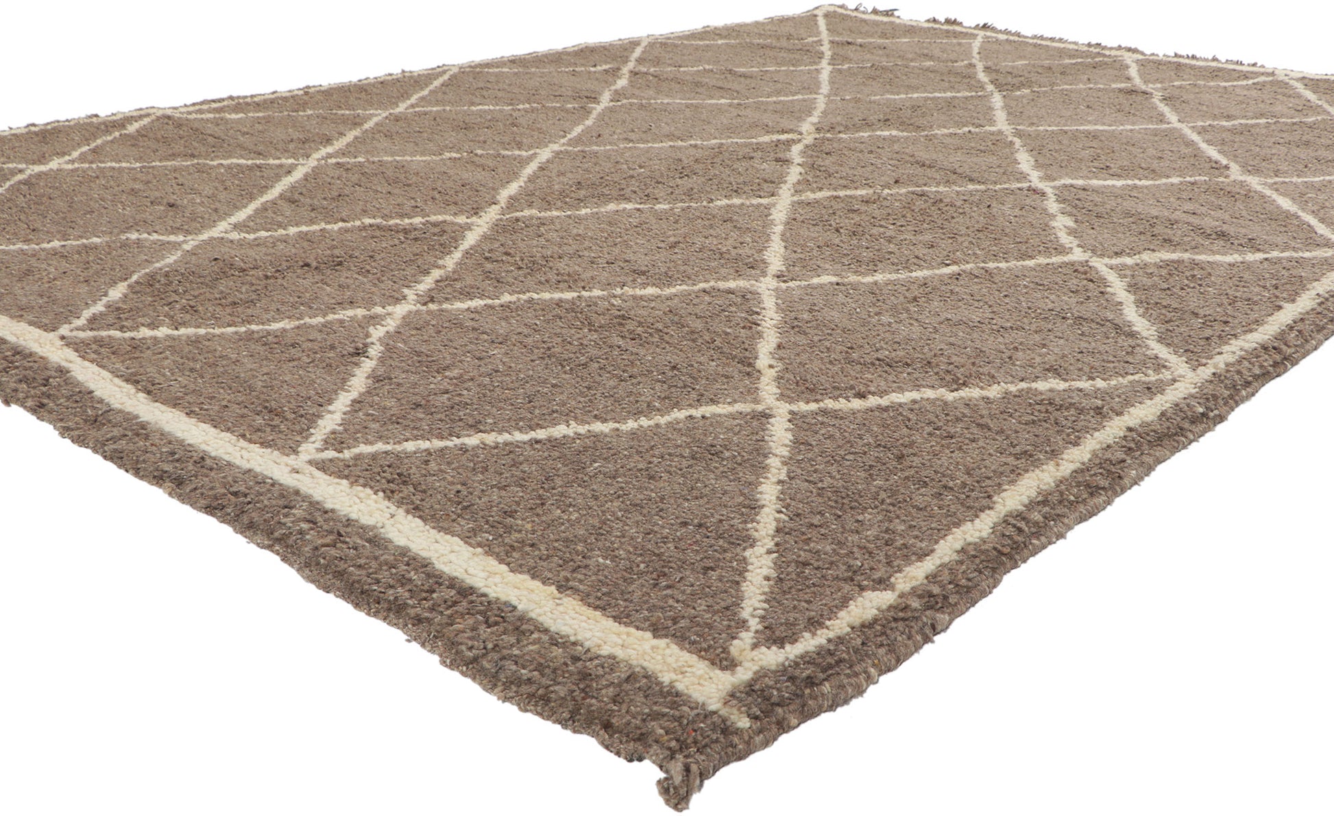 7 x 10 Vintage Moroccan Beni Ourain Rug 78368
