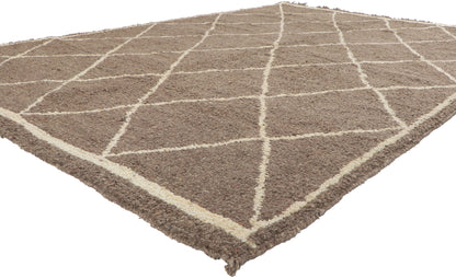 7 x 10 Vintage Moroccan Beni Ourain Rug 78368