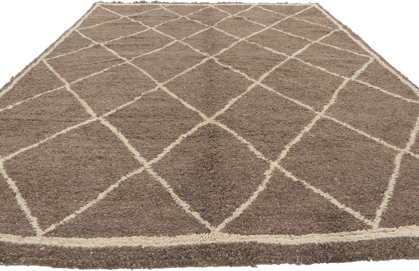 7 x 10 Vintage Moroccan Beni Ourain Rug 78368