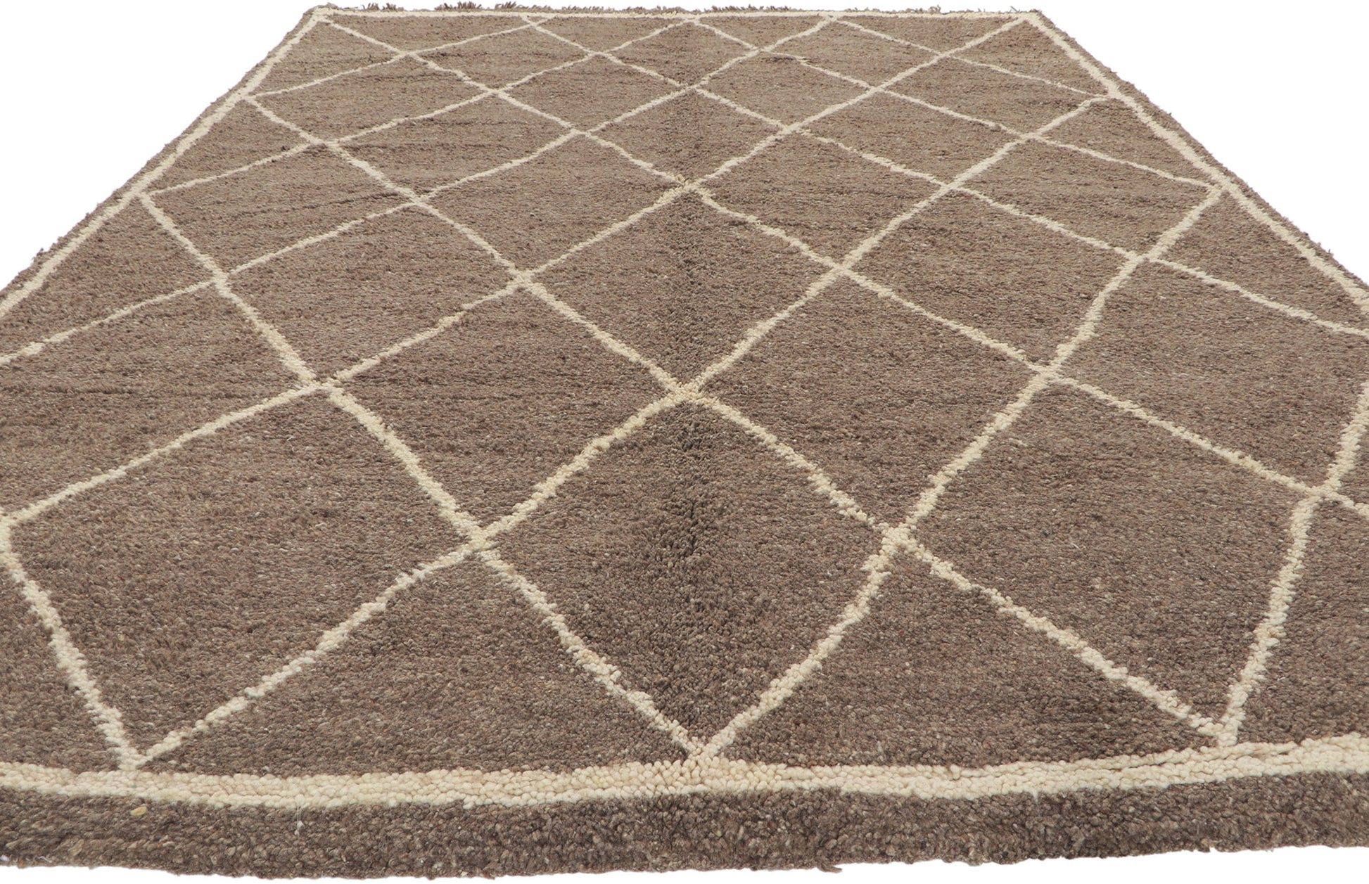 7 x 10 Vintage Moroccan Beni Ourain Rug 78368