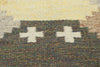 ​7 x 10 Ulla Parkdal Vintage Swedish Rollakan Rug 78475