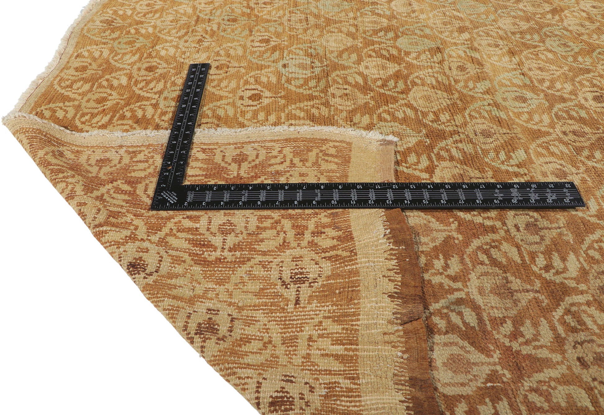 7 x 10 Vintage Turkish Oushak Rug 50479