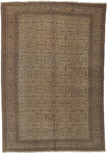 7 x 10 Vintage Turkish Sivas Rug 72682