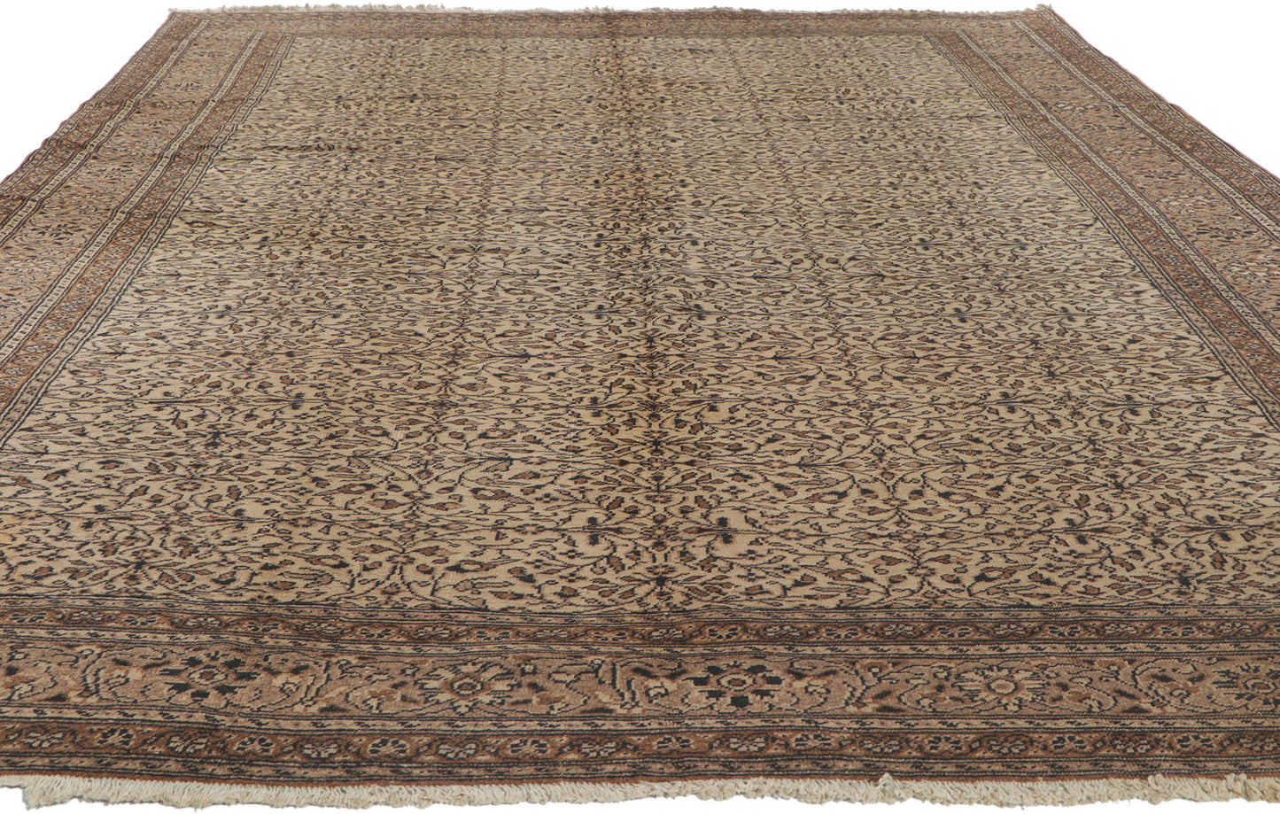 7 x 10 Vintage Turkish Sivas Rug 72682