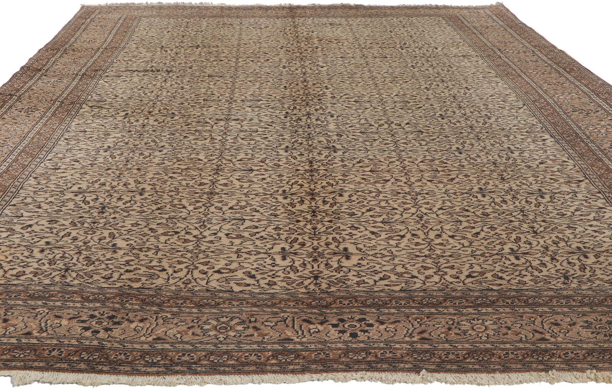 7 x 10 Vintage Turkish Sivas Rug 72682