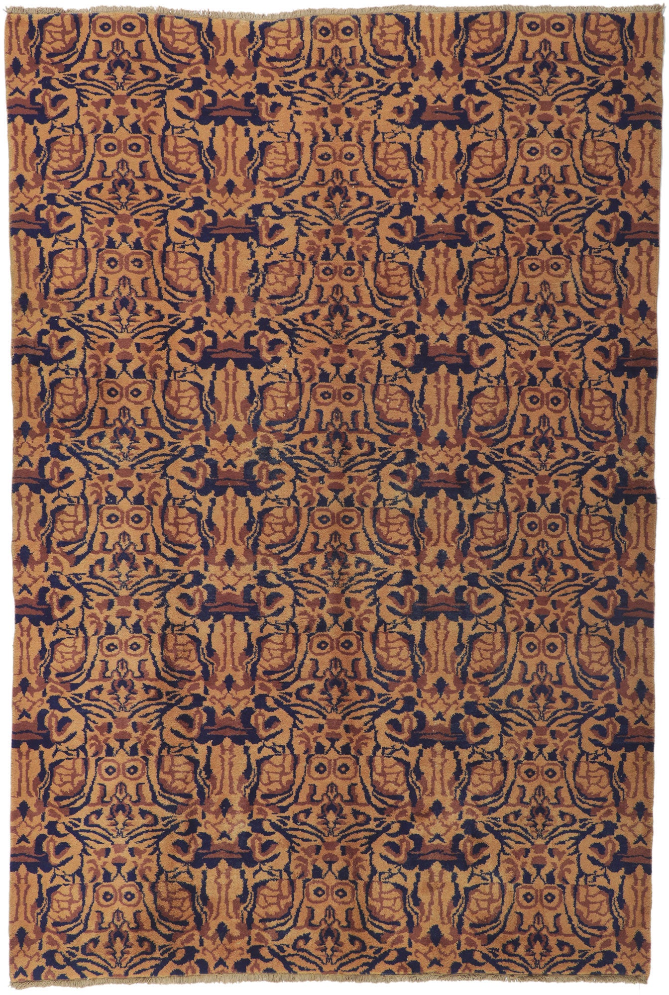 7 x 10 Vintage Turkish Sivas Rug 51329