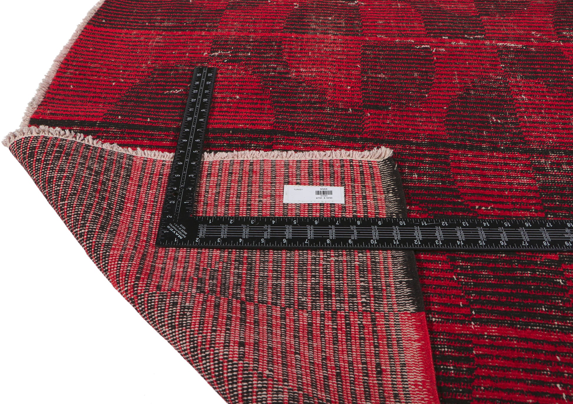7 x 10 Zeki Muren Vintage Turkish Sivas Rug 51580
