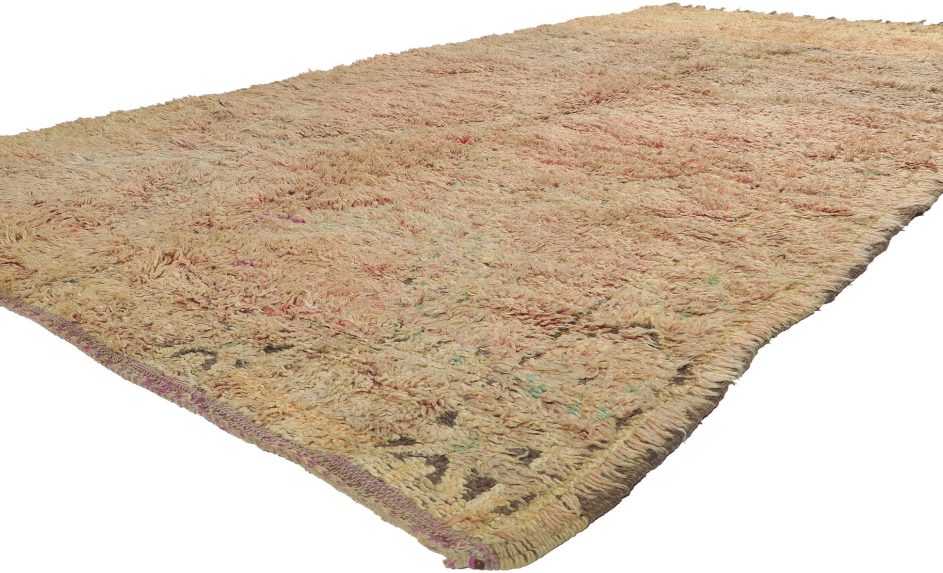 7 x 11 Vintage Beni M'Guild Moroccan Rug 21245