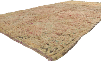 7 x 11 Vintage Beni M'Guild Moroccan Rug 21245