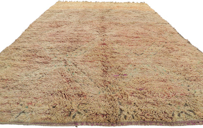 7 x 11 Vintage Beni M'Guild Moroccan Rug 21245