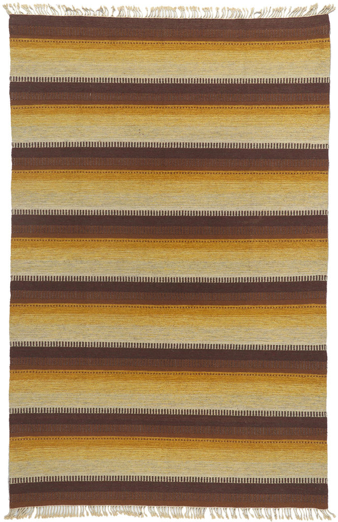 7 x 11 Eva-Lisa Nordin Vintage Swedish Rollakan Rug 78487