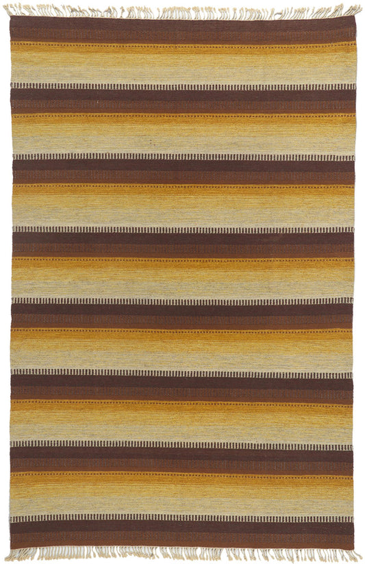 7 x 11 Eva-Lisa Nordin Vintage Swedish Rollakan Rug 78487
