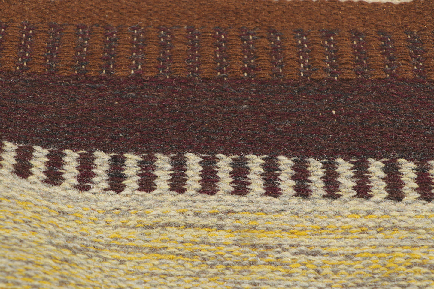7 x 11 Eva-Lisa Nordin Vintage Swedish Rollakan Rug 78487