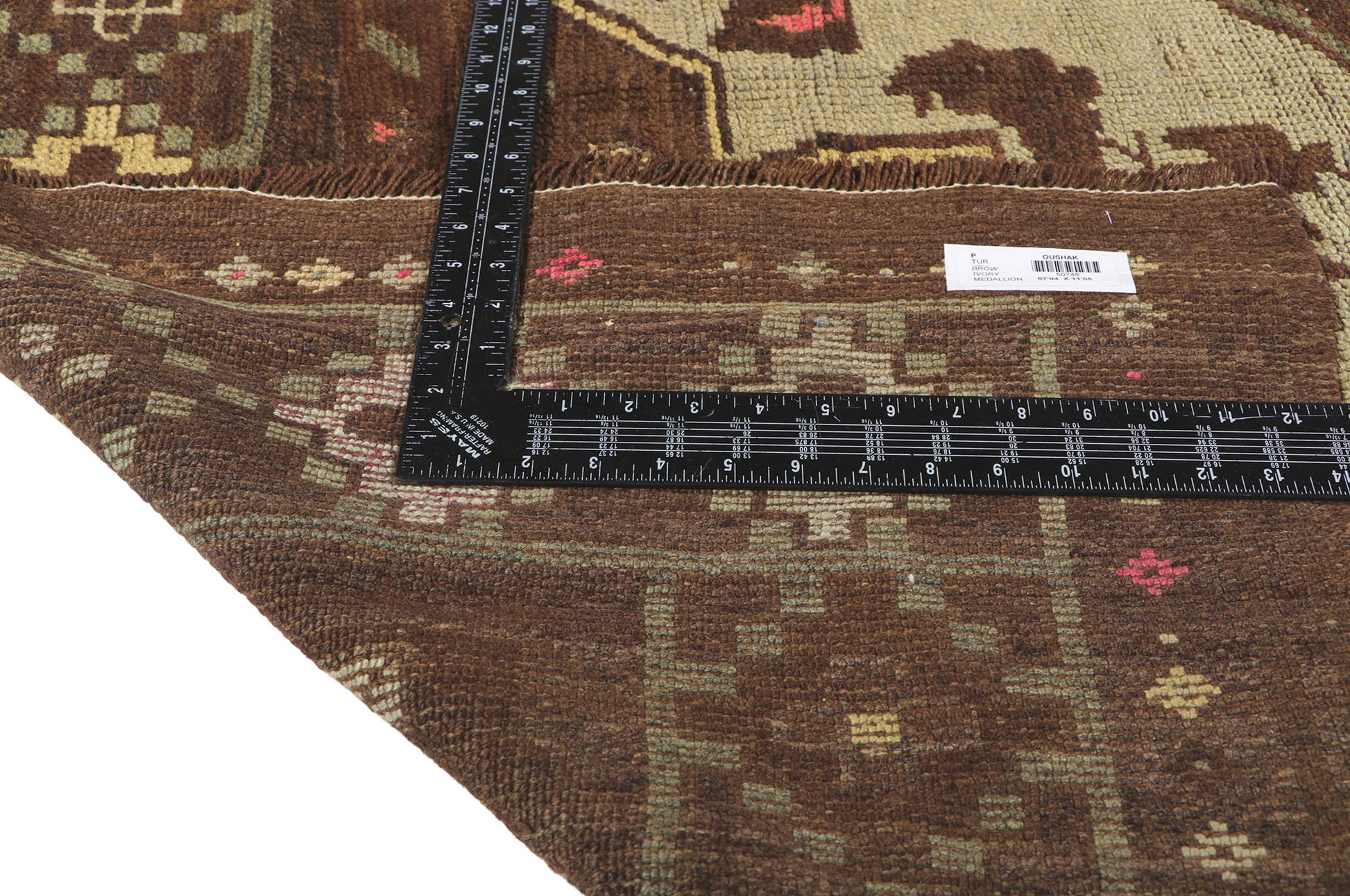 7 x 11 Vintage Turkish Kars Rug 50748