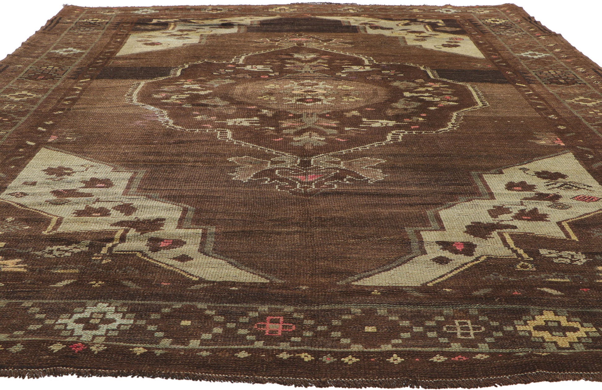 7 x 11 Vintage Turkish Kars Rug 50748