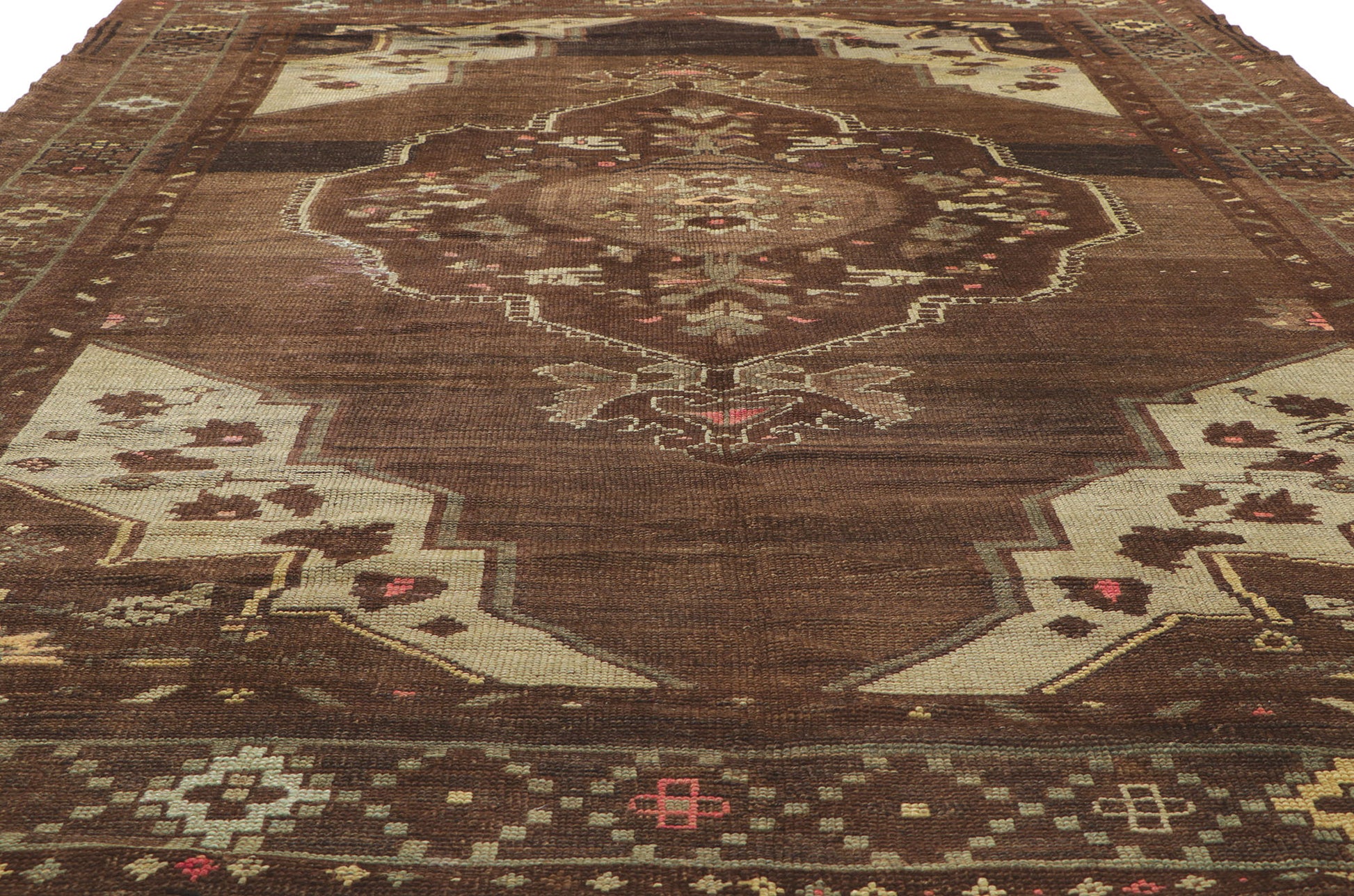 7 x 11 Vintage Turkish Kars Rug 50748