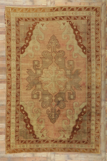 7 x 11 Vintage Turkish Kars Rug 73763