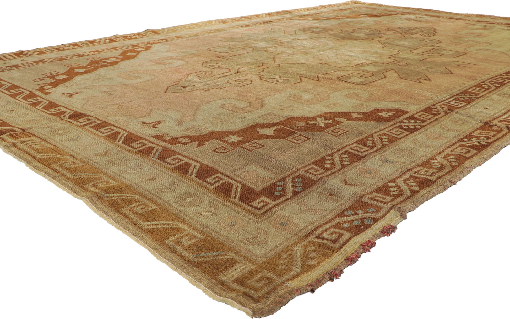 7 x 11 Vintage Turkish Kars Rug 73763