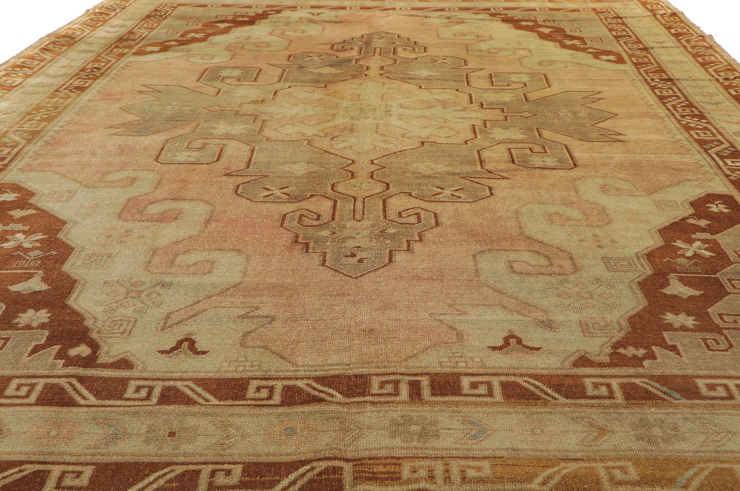 7 x 11 Vintage Turkish Kars Rug 73763