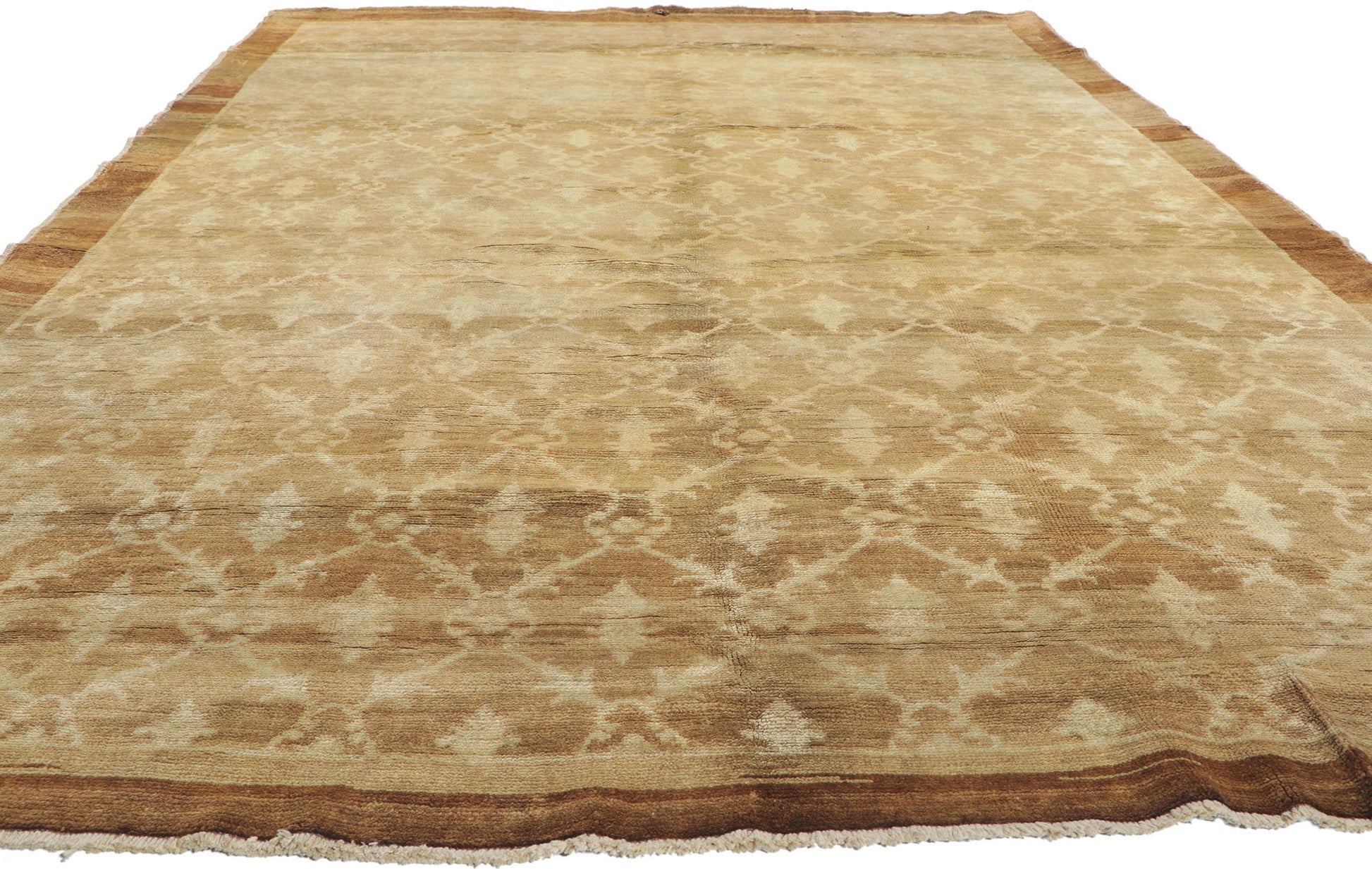 7 x 11 Vintage Turkish Kars Rug 50486