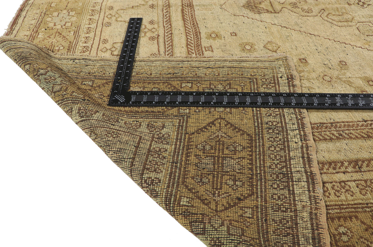 7 x 11 Vintage Turkish Oushak Rug 50503