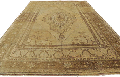 7 x 11 Vintage Turkish Oushak Rug 50503