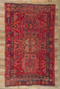 7 x 11 Vintage Red Turkish Oushak Rug 74925