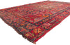 7 x 11 Vintage Red Turkish Oushak Rug 74925
