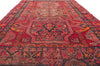 7 x 11 Vintage Red Turkish Oushak Rug 74925