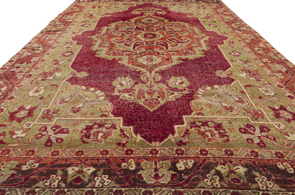 7 x 11 Vintage Turkish Sivas Rug 52037