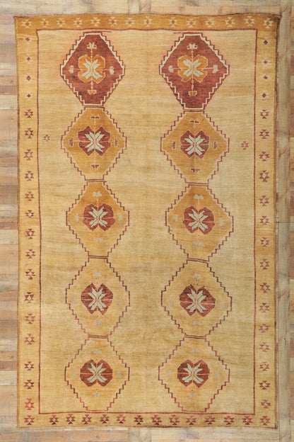 8 x 12 Vintage Turkish Kars Rug 50379