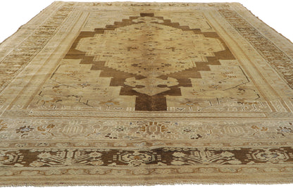 7 x 12 Vintage Turkish Oushak Rug 73946