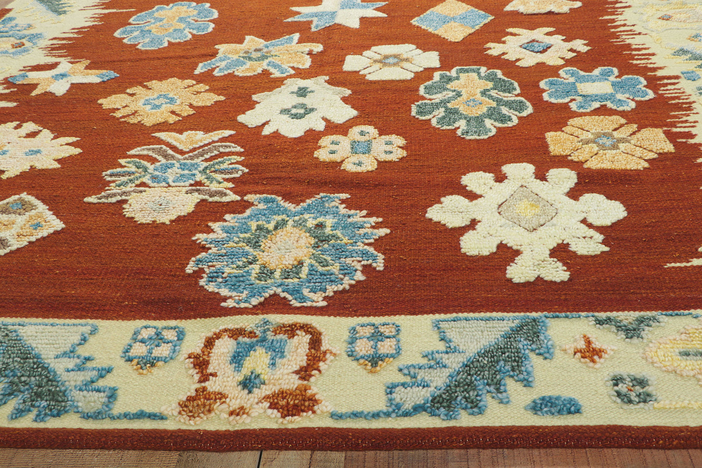 7 x 28 Contemporary Oushak Rug 30916