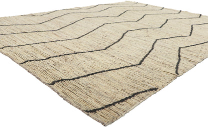 7 x 9 Earth-Tone Moroccan Rug 80820