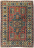 7 x 9 Vintage Turkish Oushak Rug 74752