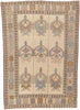 7 x 10 Vintage Turkish Oushak Rug 53684