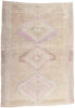 7 x 10 Vintage Turkish Oushak Rug 53869