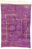 7 x 10 Purple Beni Mrirt Moroccan Rug 21049