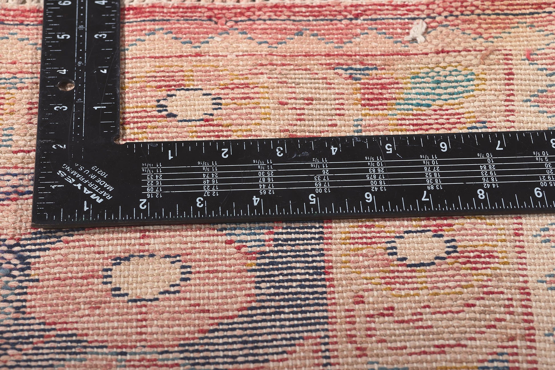 7 x 10 Vintage Persian Mahal Rug 61227