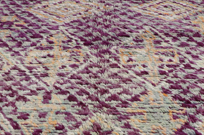7 x 10 Vintage Purple Moroccan Rug 21288