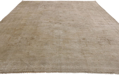 7 x 10 Vintage Turkish Oushak Rug 52463