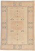 7 x 10 Vintage Turkish Oushak Rug 53698